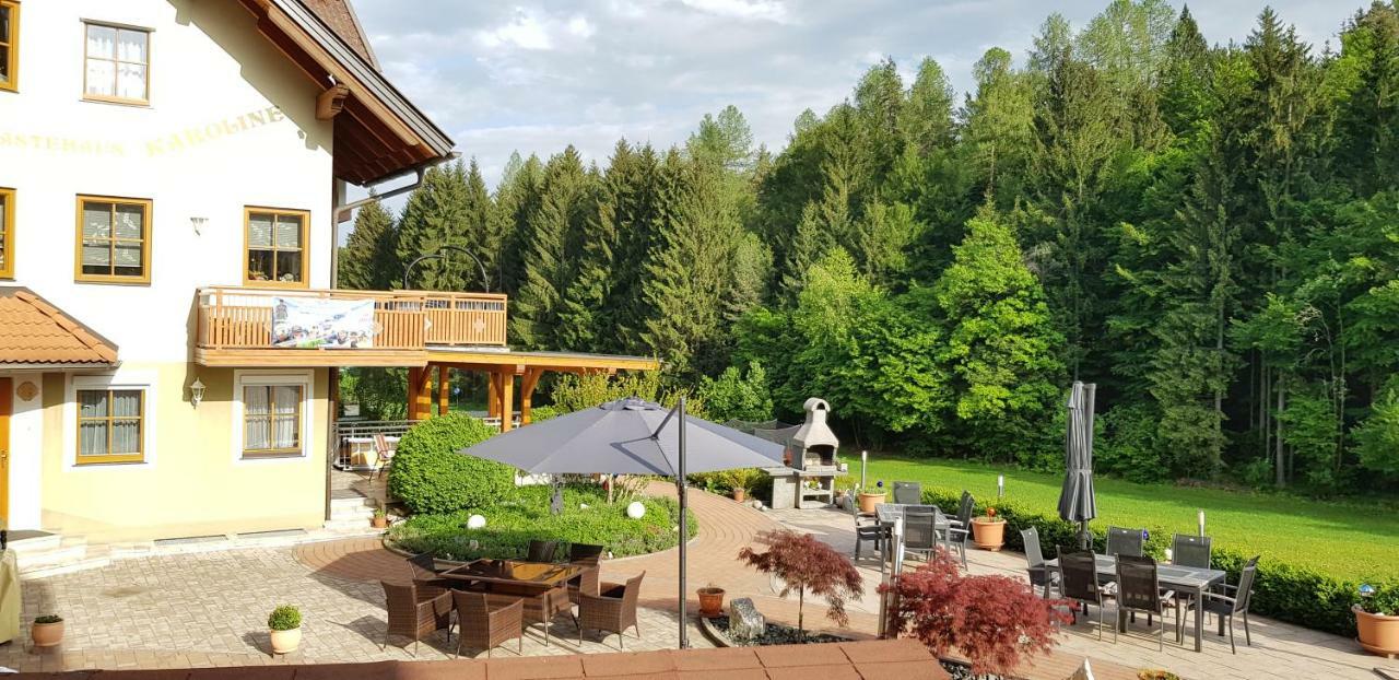 Gaestehaus Karoline Oberaichwald  ภายนอก รูปภาพ